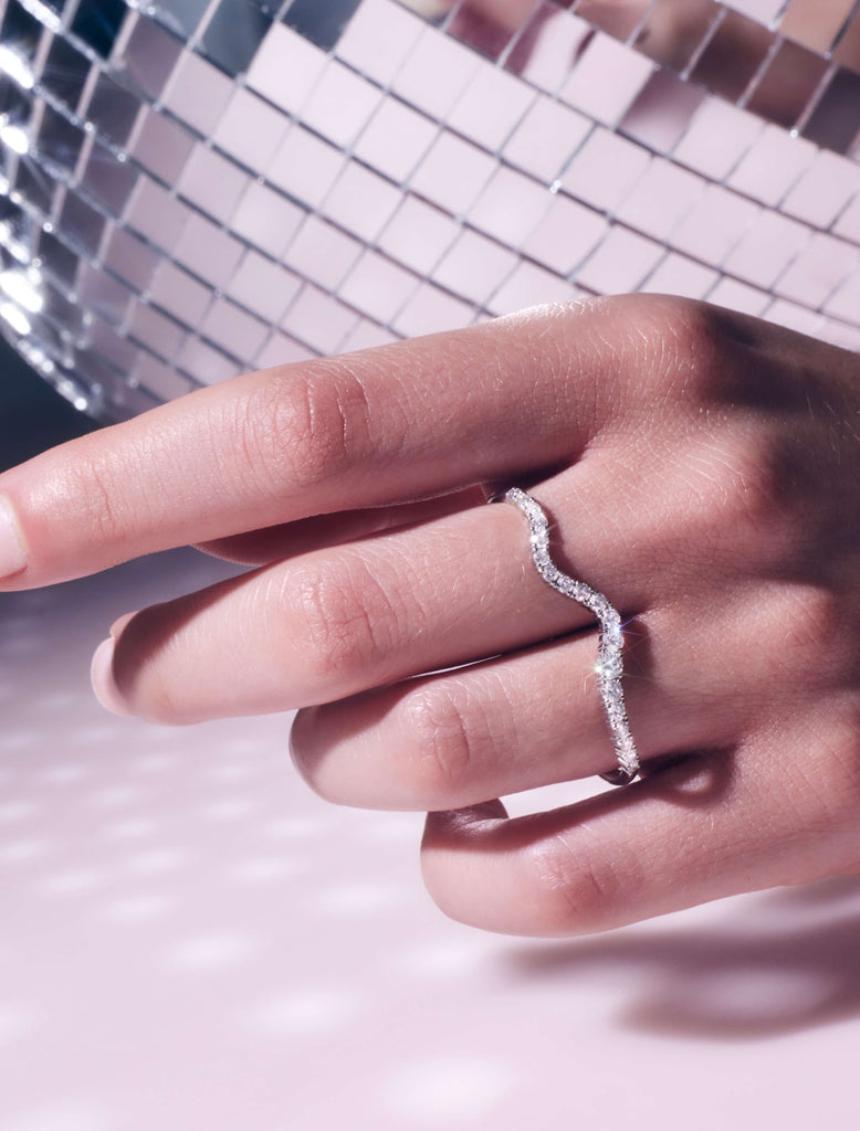 LKC high jewellery, Liminal: diamond double ring