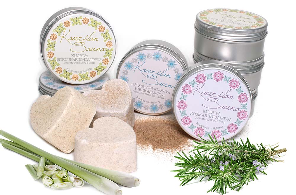 Kaurilan Sauna Soap Scrubs