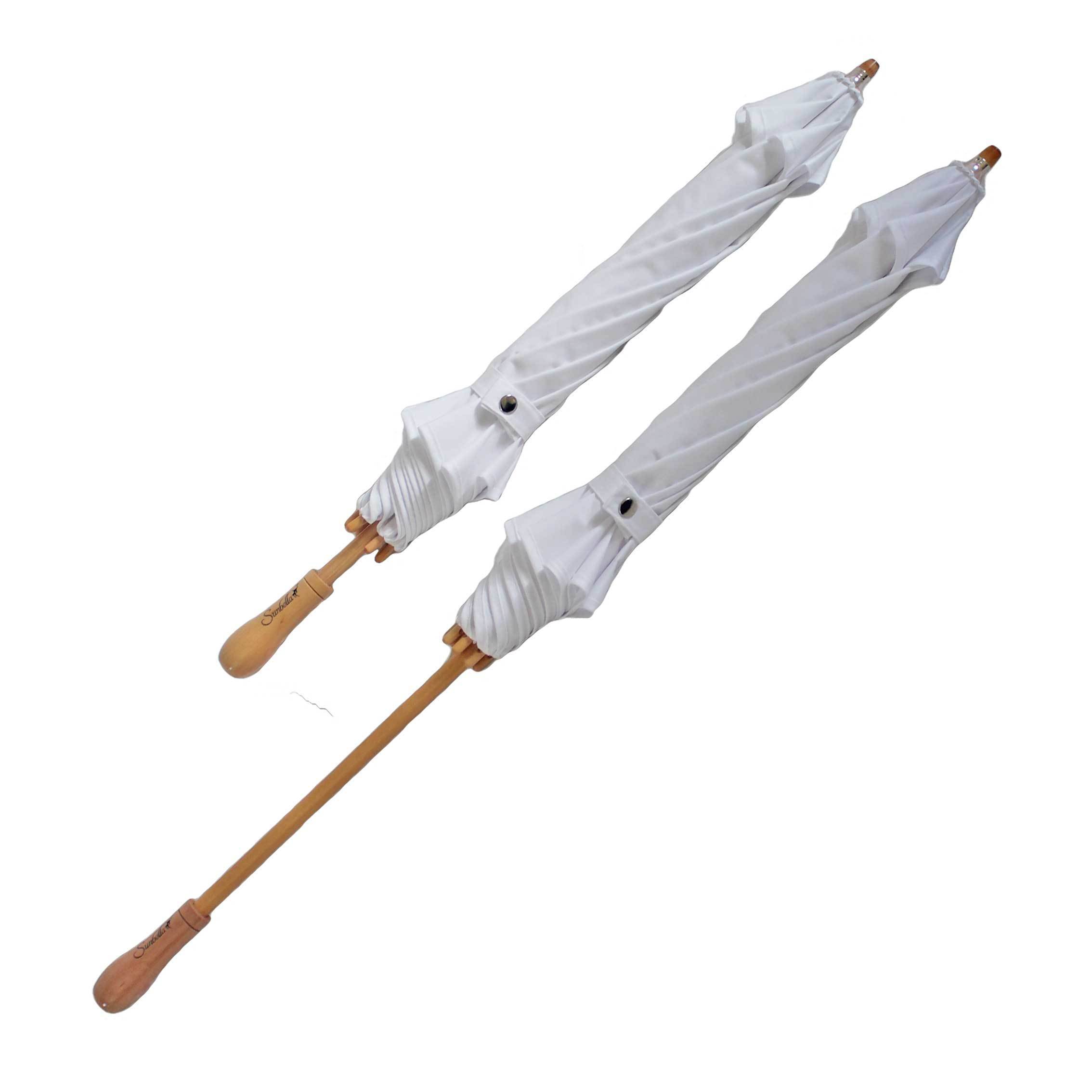 cheap white parasols