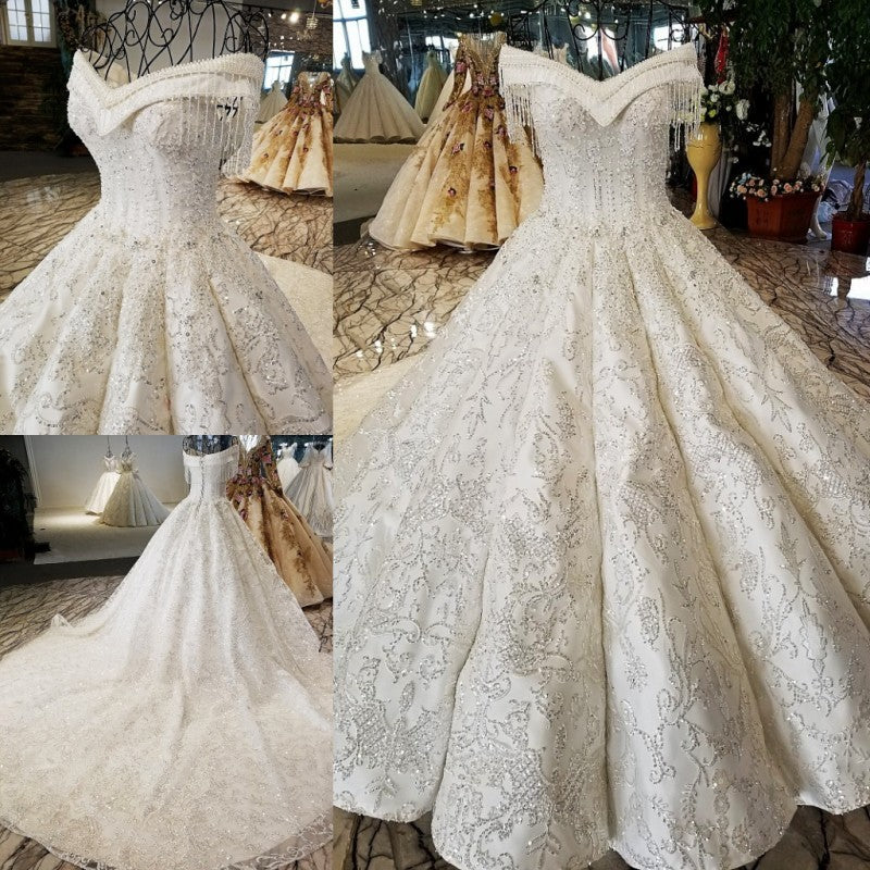 short fluffy wedding dresses