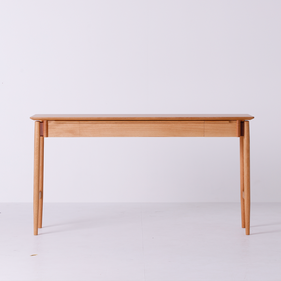 pale wood desk