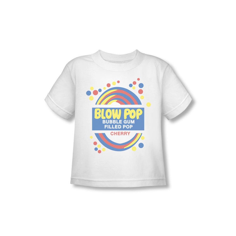 Blow Pop Label (White) Toddler Tee – TootsieShop.com