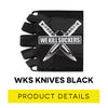 Knuckle Butt WKS Knife Black