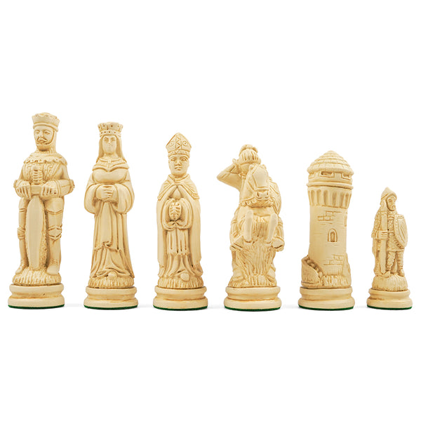 King Arthur Chess Set 36-41 Cm / 14-16 Historical Ancient 