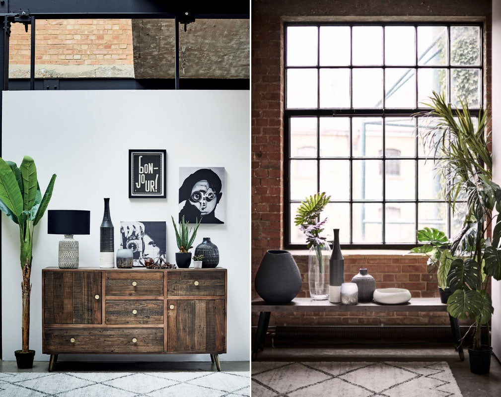 Barker & Stonehouse 'Wonder Years' Industrial Style Homewares Collection - sideboard and bench