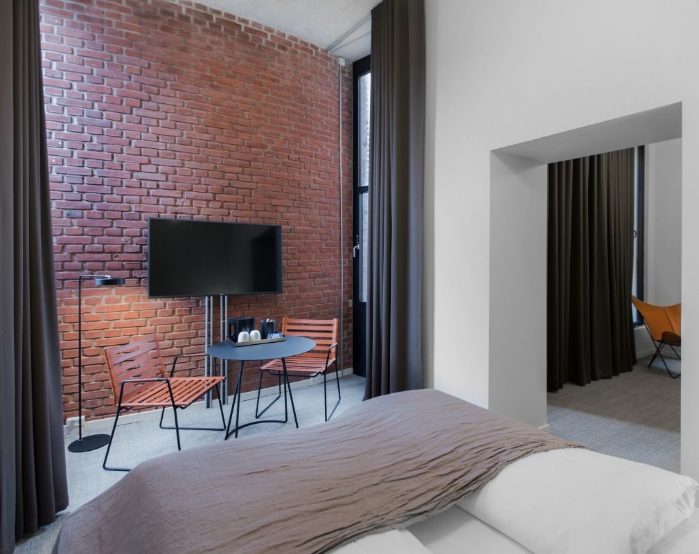 Suite at Hotel Ottilia luxury boutique hotel in former Carlsberg brewery in Copenhagen