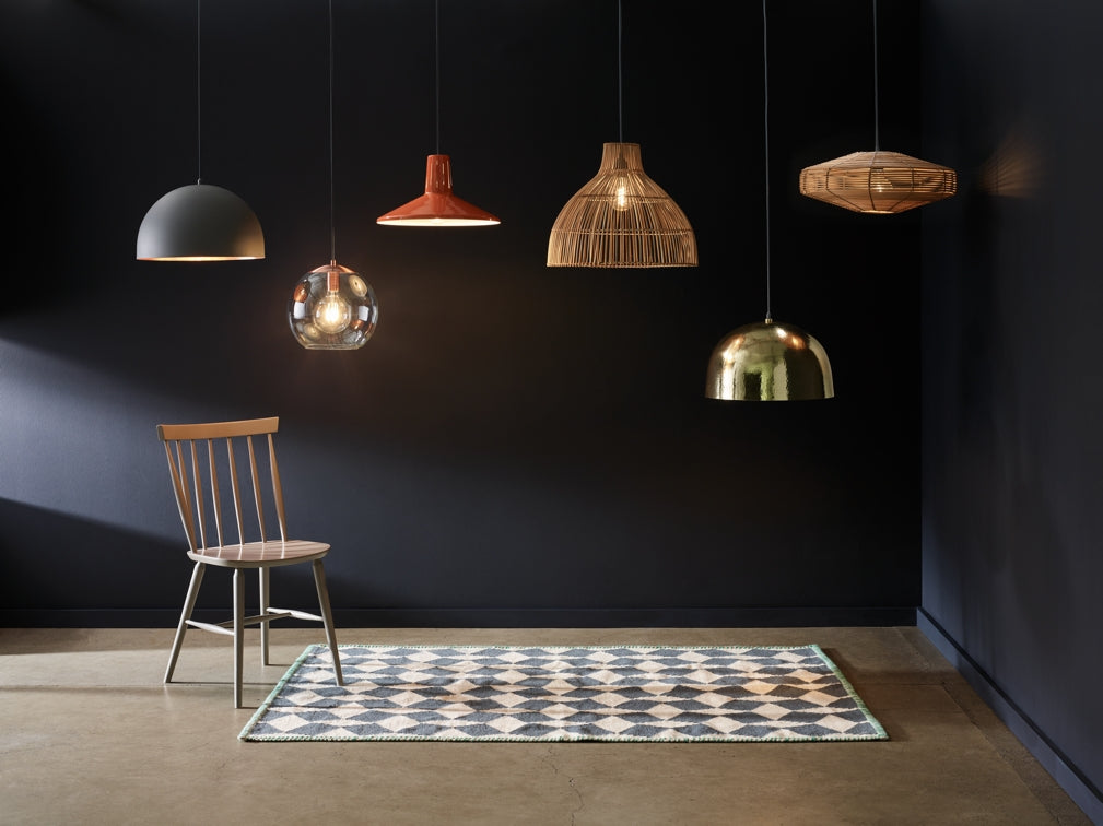 Pendant lighting designs from Habitat's AW18 collection