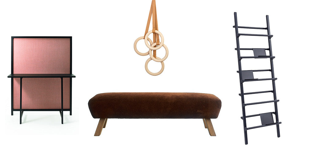 5 of the best vintage and contemporary gym inspired furniture designs.