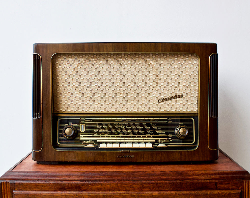 vintage telefunken radio via little paris store