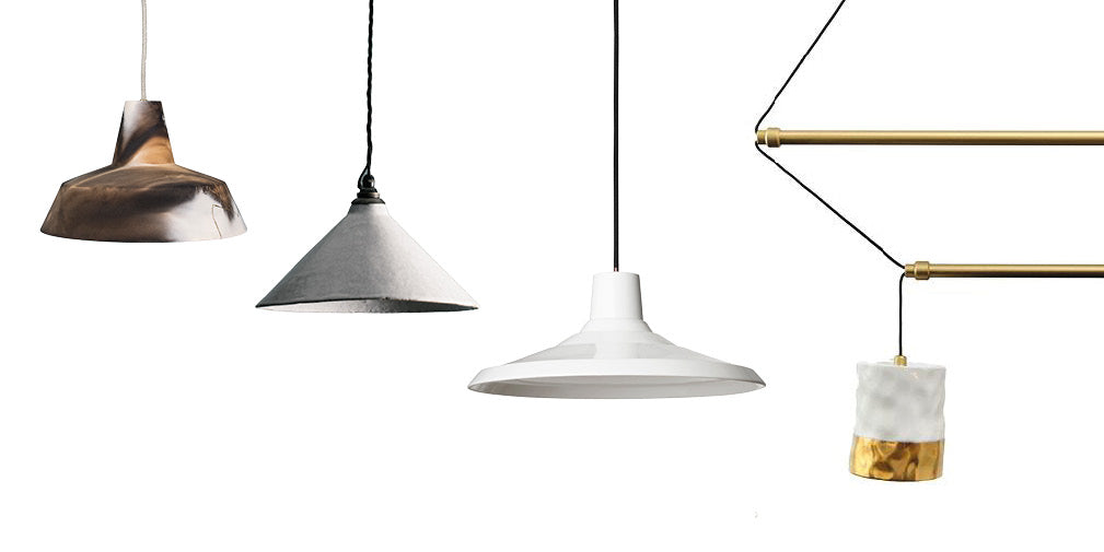 five of the best ceramic and concrete pendants