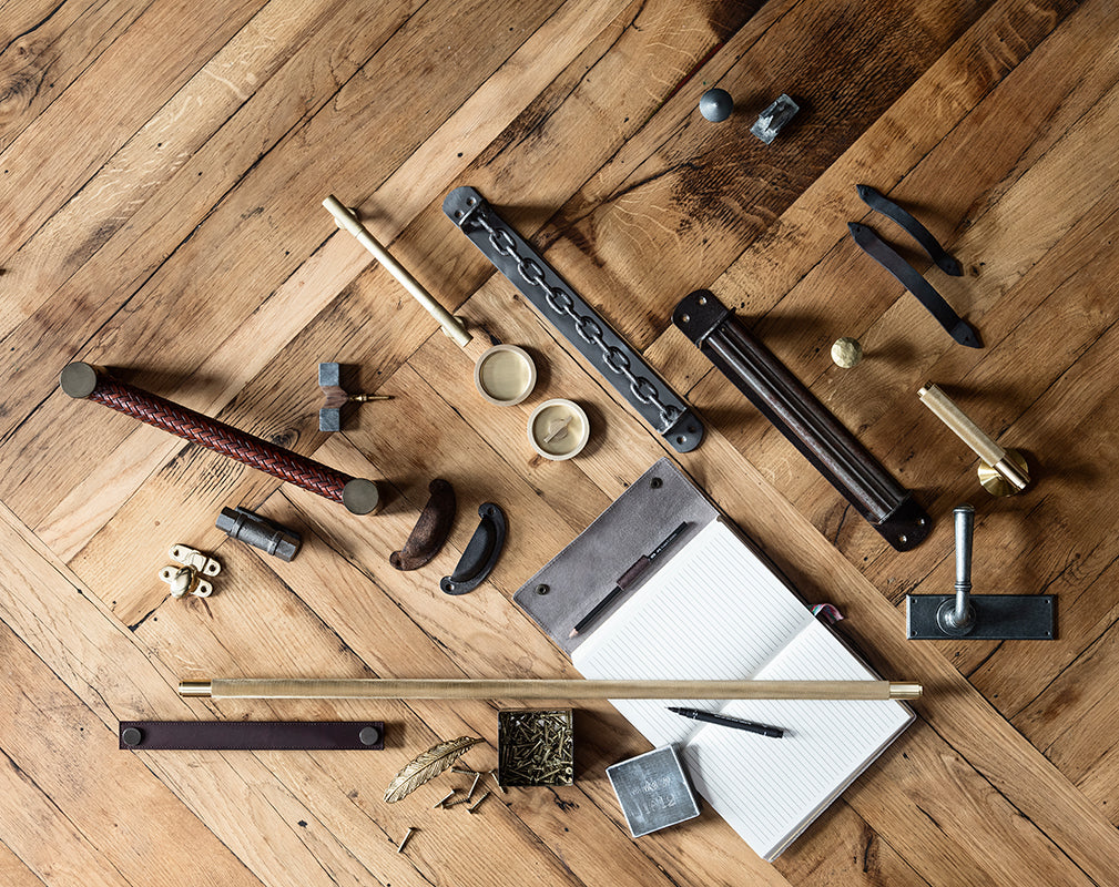 brass and bronze door furniture