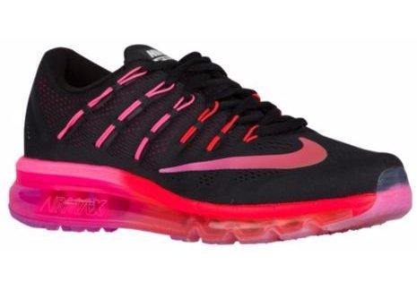 Air Max 2016 Running Shoes Black/Multi Colo Noble Red 806772006 S