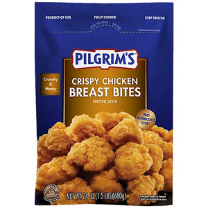 Pilgrims Crispy Chicken Breast Bites, 24 oz - Campus&Co. Minneapolis - Chicken Bites