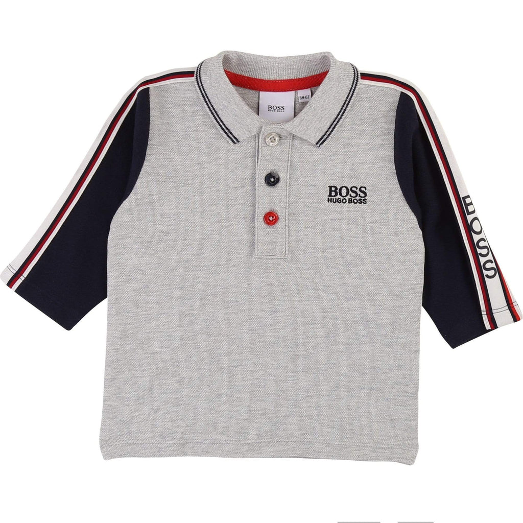 polo manches longues hugo boss