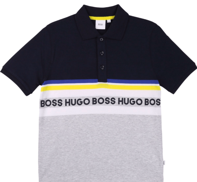 navy blue hugo boss polo