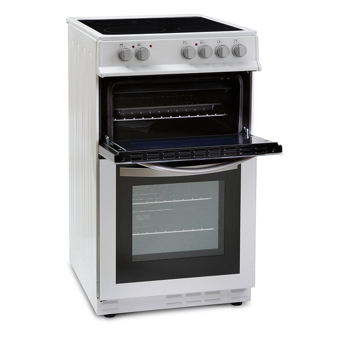 50cm double oven electric cooker