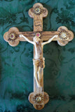 Olivewood Cross Budded 22 in