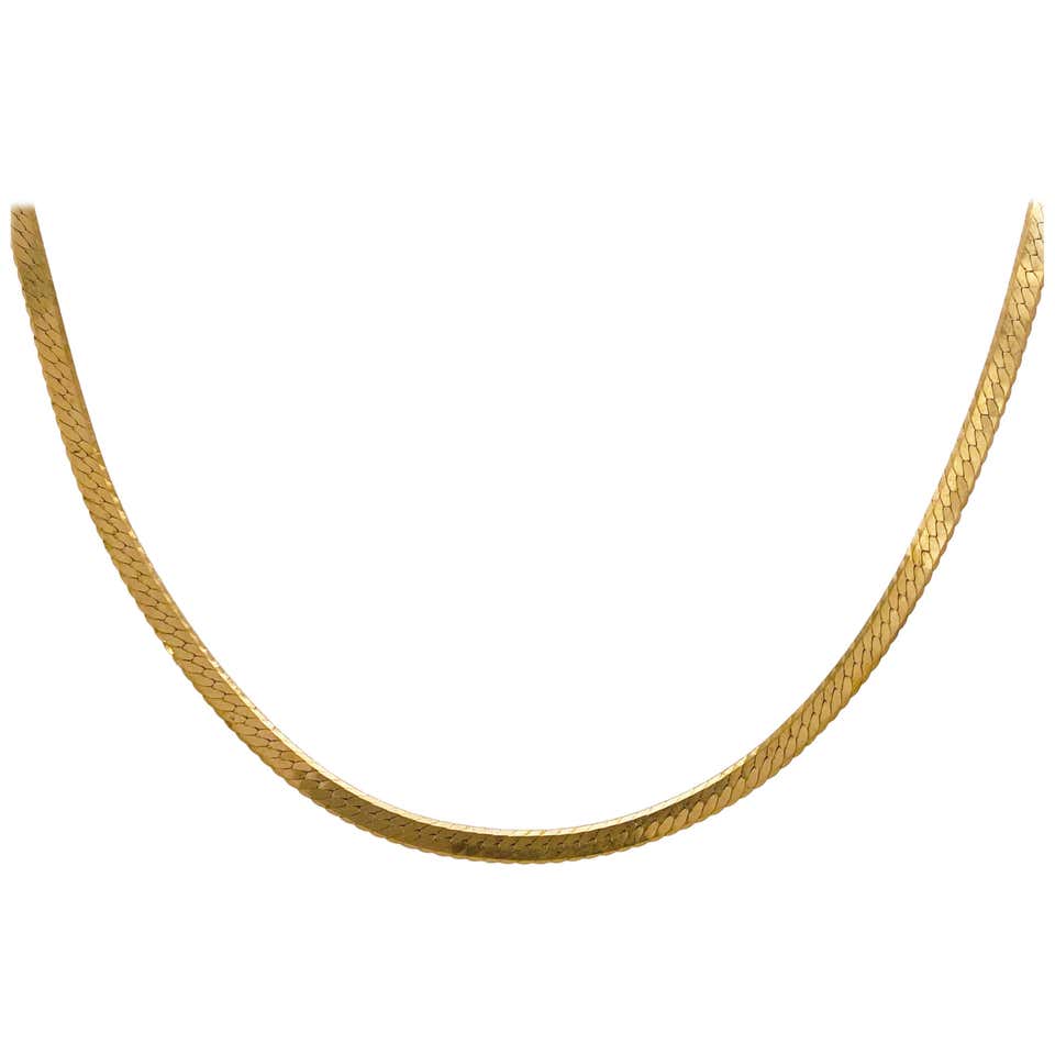 Senna' Snake Chain Necklace – Lines & Current