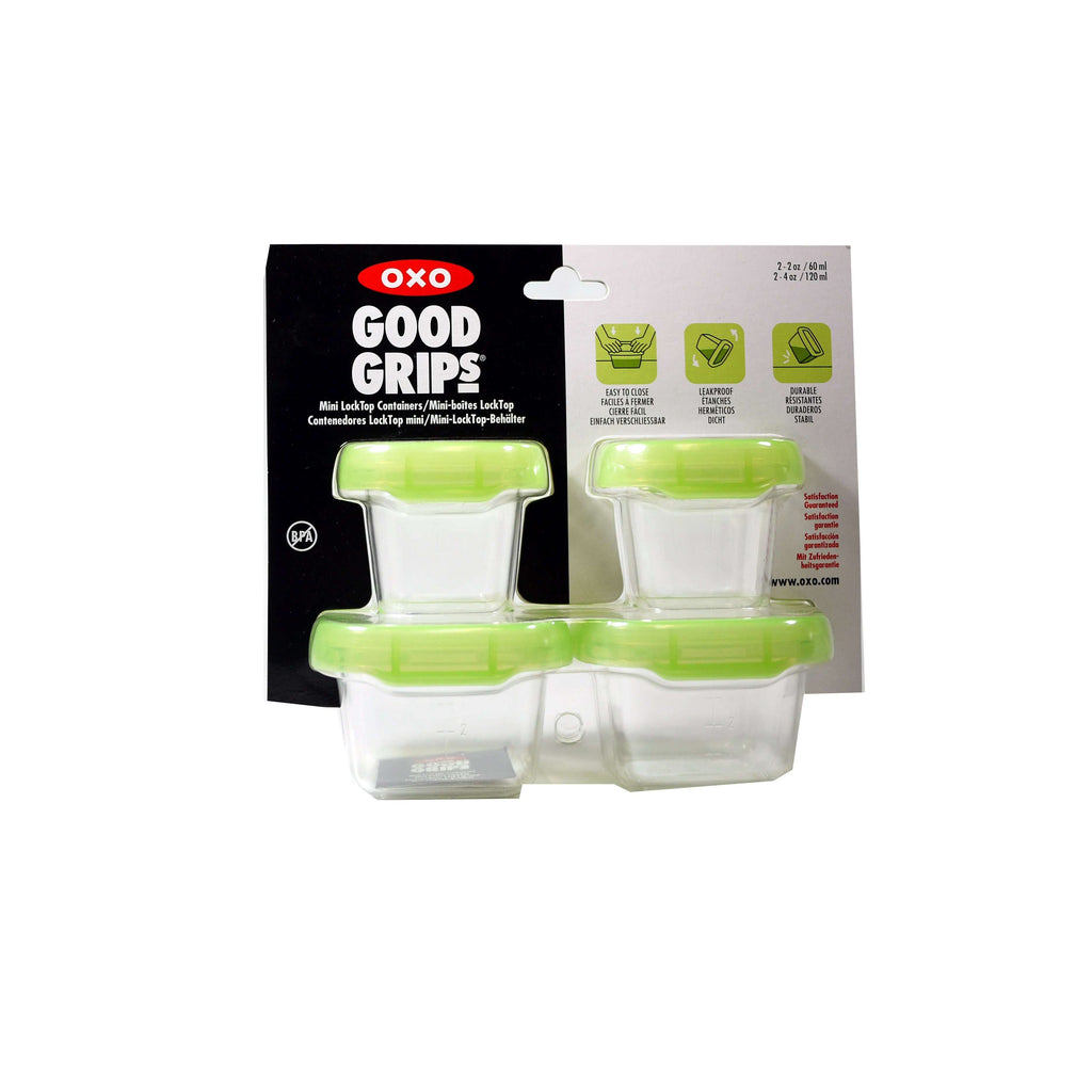 OXO GOOD GRIPS MINI LOCKTOP CONTAINERS, KITCHEN, Styles For Home Garden & Living, Styles For Home Garden & Living