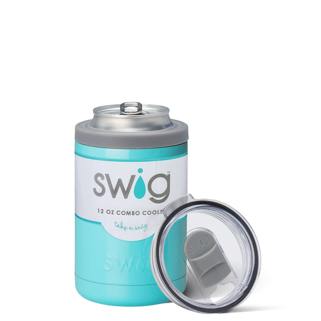 SWIG 12OZ COMBO COOLER TURQUOISE, KITCHEN, Styles For Home Garden & Living, Styles For Home Garden & Living