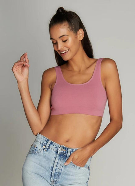 C'EST MOI BAMBOO BRALETTE RAZBERRY PINK SIZE S/M, WOMENS, Styles For Home Garden & Living, Styles For Home Garden & Living