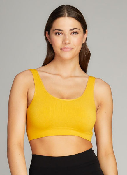 C'EST MOI BRALETTE DIJON YELLOW - SIZE SMALL/MEDIUM