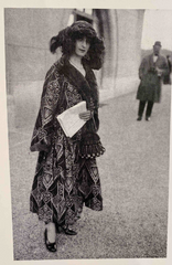 Paul Poiret, Fashion model, photograph from Wiener Werkstatte fashion department collection