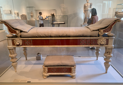 Roman Couch and Footstool