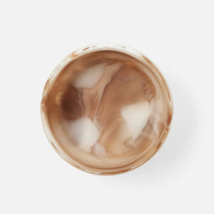 Blue Pheasant Hugo Swirled Extra Small Serving Bowl - Brown - Davis Designs