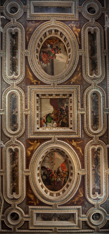 Restored painted ceilings by Veronese, San Sebastiano, Venice, from Save Venice website