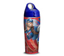 Captain America Iconic 24 Oz Metal Tumbler - Kryptonite Character Store