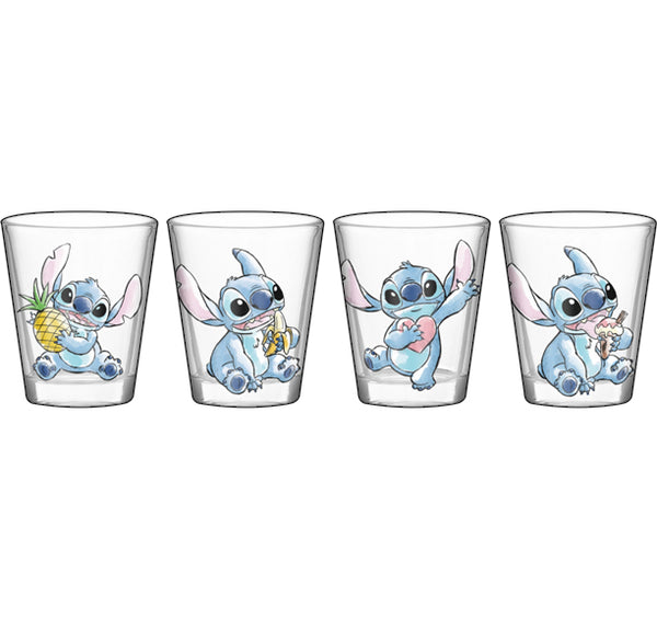 Disney Princess 4 Shot Glass Set