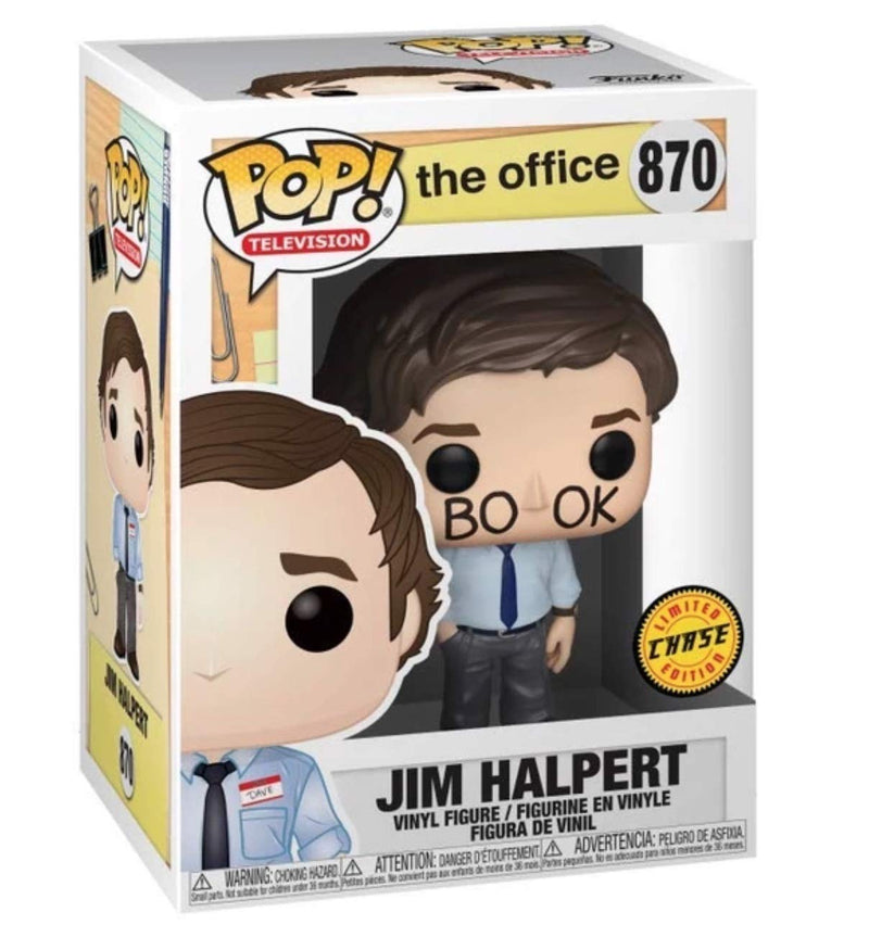 Funko POP! TV: The Office - Jim Halpert (Book Face Halloween Costume w –  Kryptonite Character Store