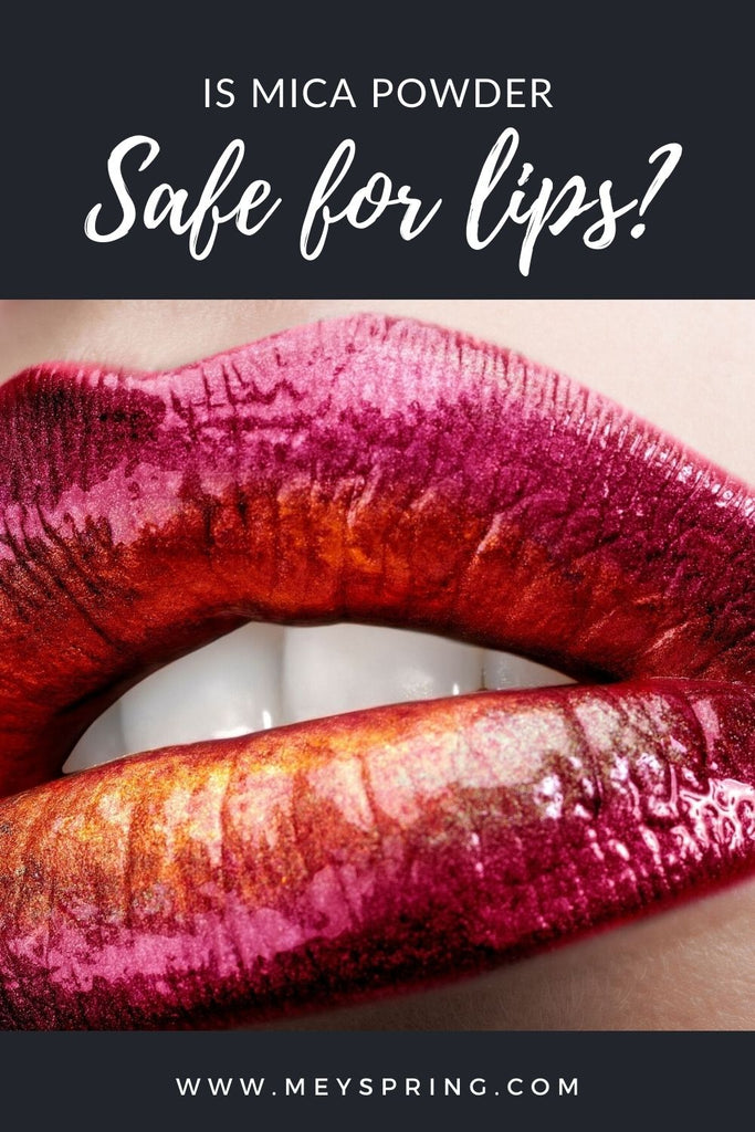 DIY:HOW TO MAKE LIPGLOSS, HOW TO MAKE MICA PIGMENT SHOW ON LIPS
