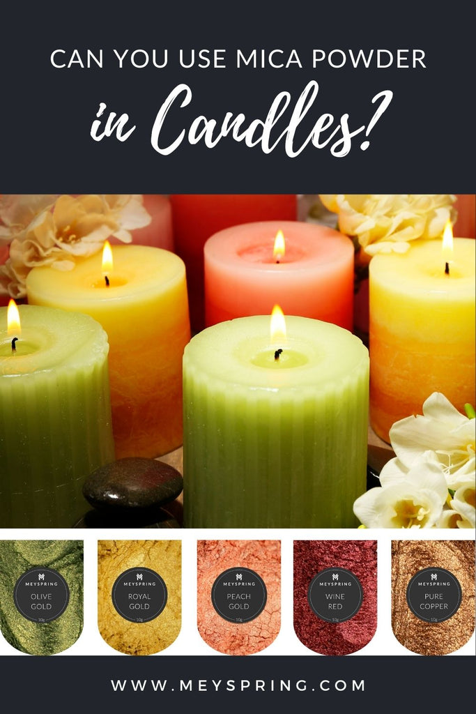 How to Use Mica Powder in Candles - Wholesale Supplies Plus