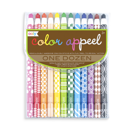 Chalk-O-Rama Dustless Chalk Crayons - Set of 12