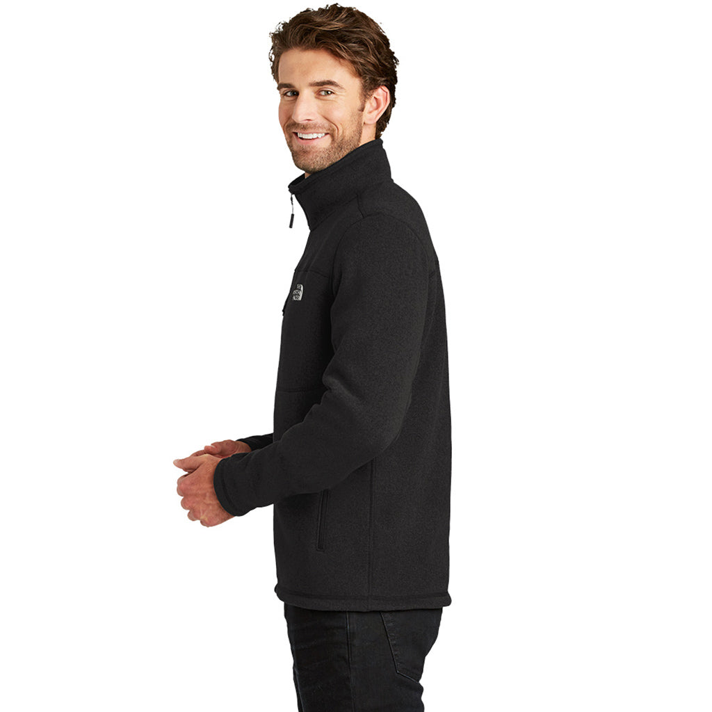 north face sweater fleece jacket