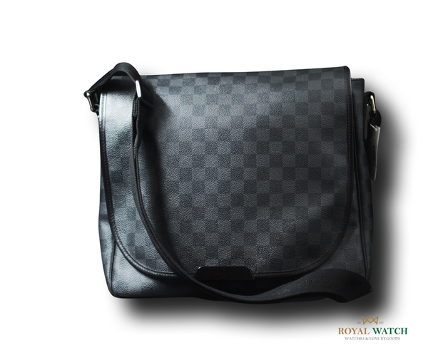 Louis Vuitton Mick NM Handbag Damier Graphite PM Black