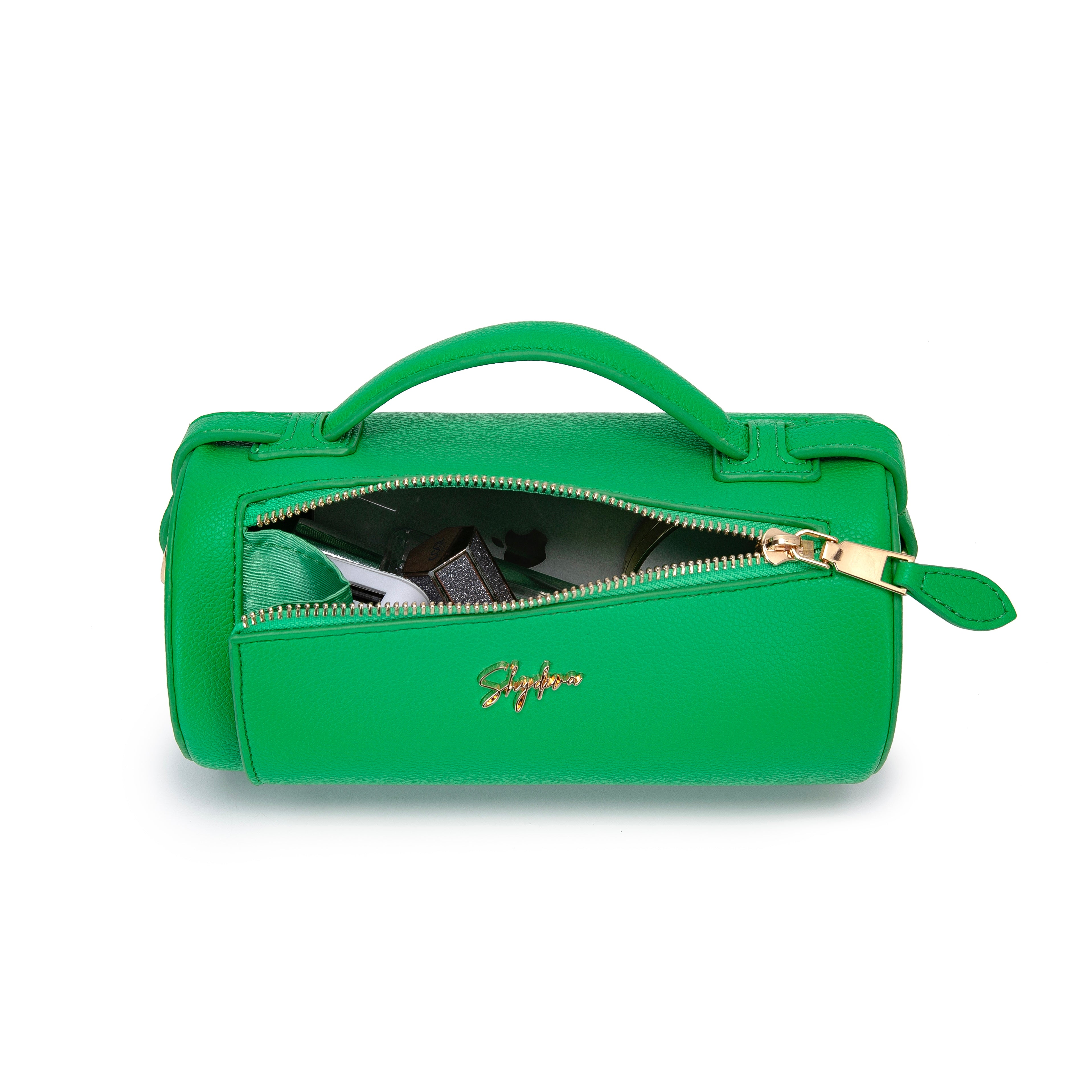 kelly green coach purse