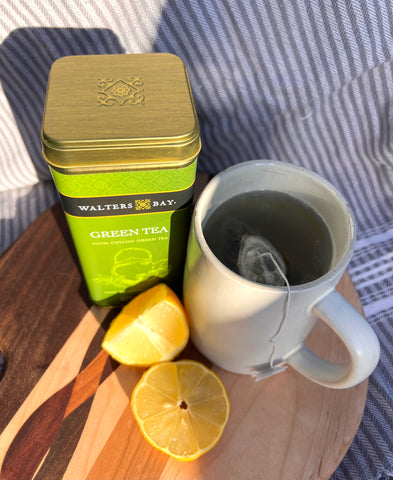 Walters Bay Green Tea with lemon and honey