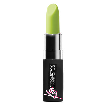 light green lipstick