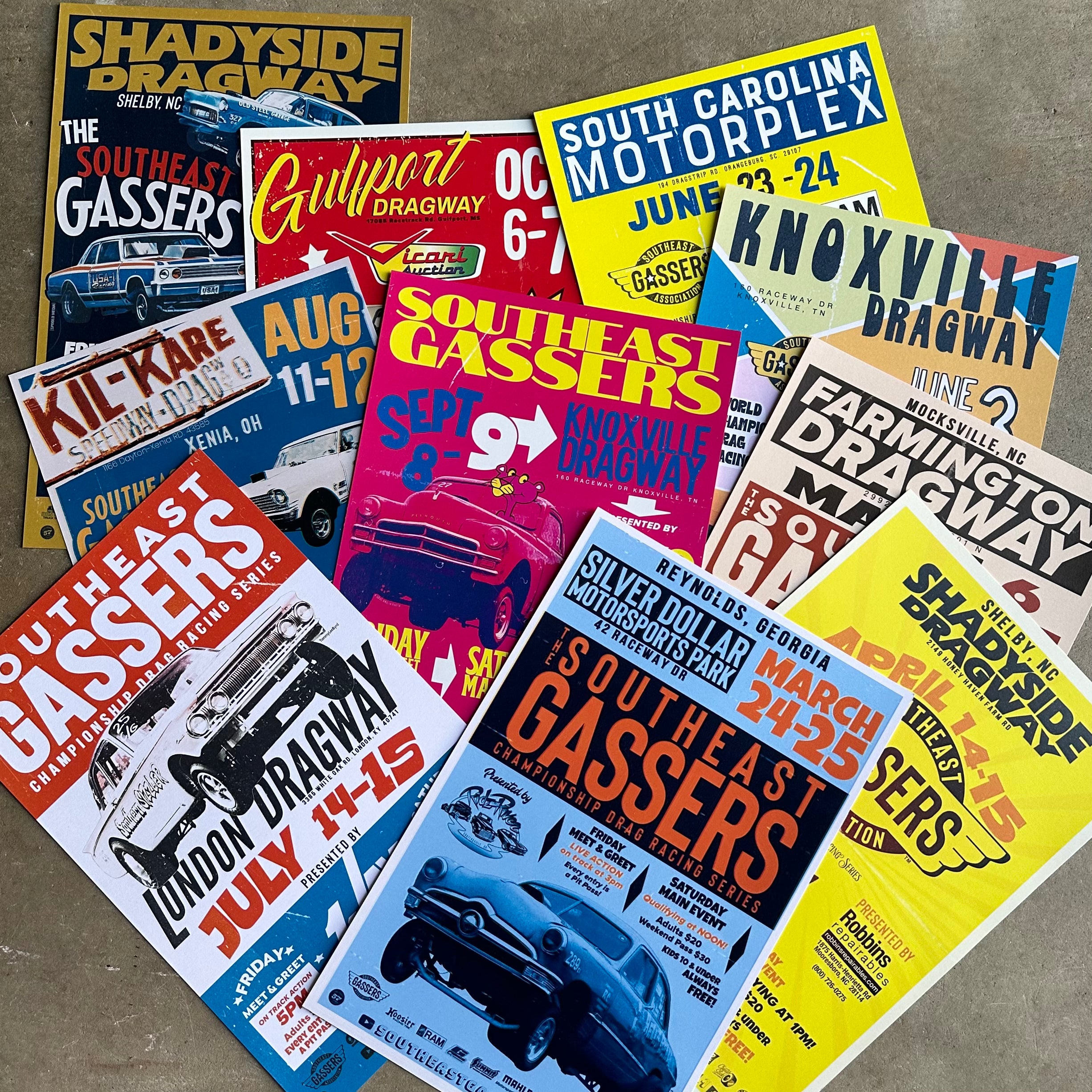 2023 Event Poster Set