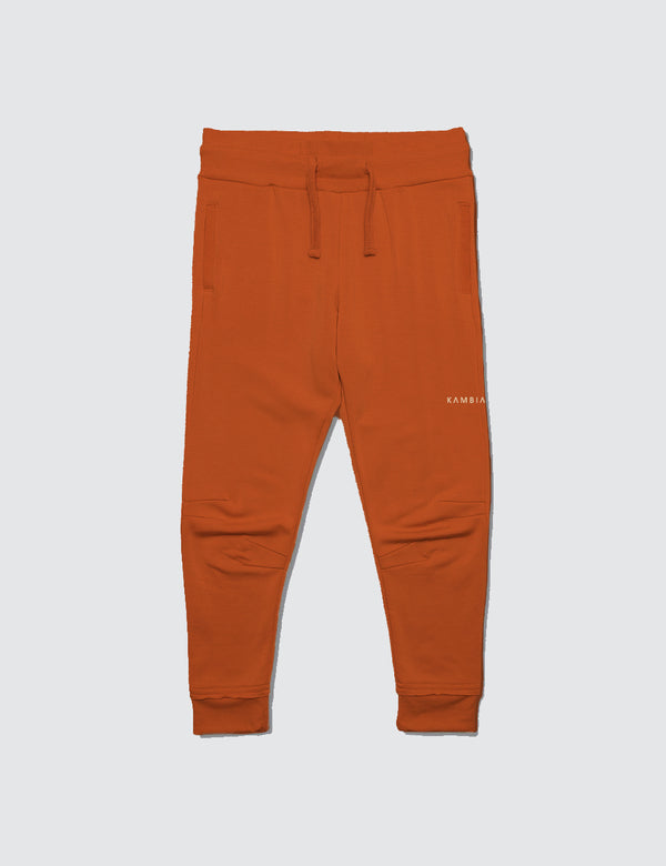 burnt orange sweatpants