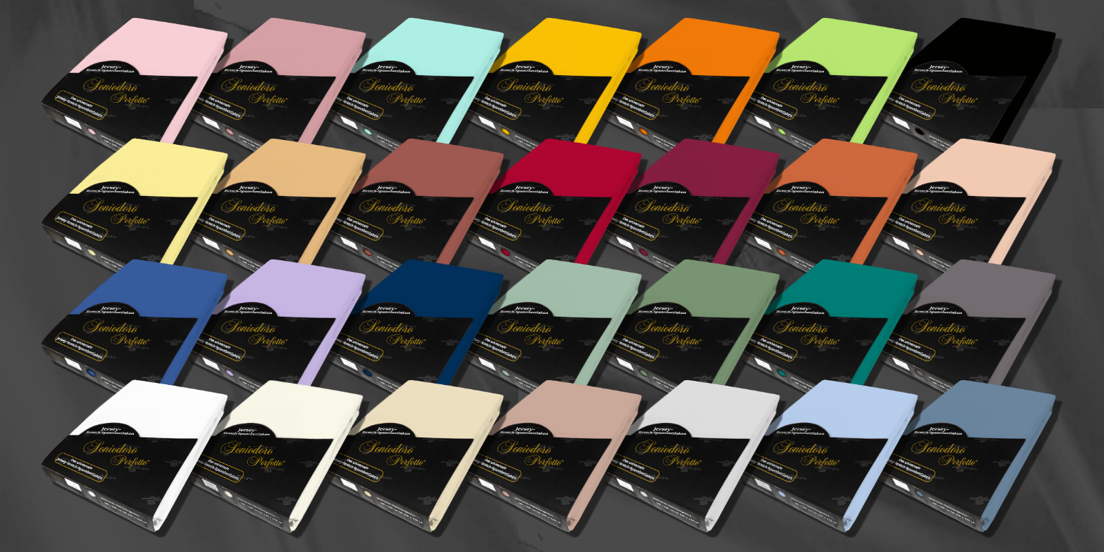 Our Jersey Stretch Sheets in 28 Gorgeous and Top Fashionable Colors