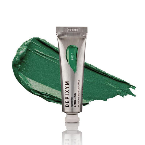 Bright green makeup emulsion for post-lockdown makeup trends