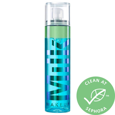Makeup setting spray with a clean at Sephora badge