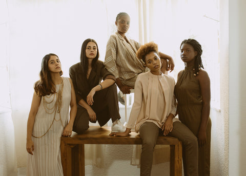 A diverse group of women reclaiming beauty