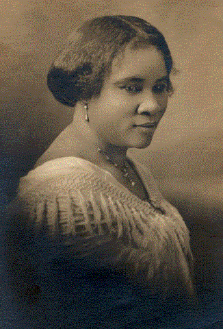 Madame CJ Walker, a self-made woman and advocate of black beauty and women's rights