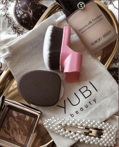 Yubi's makeup brush set (blend and buff) for all makeup types