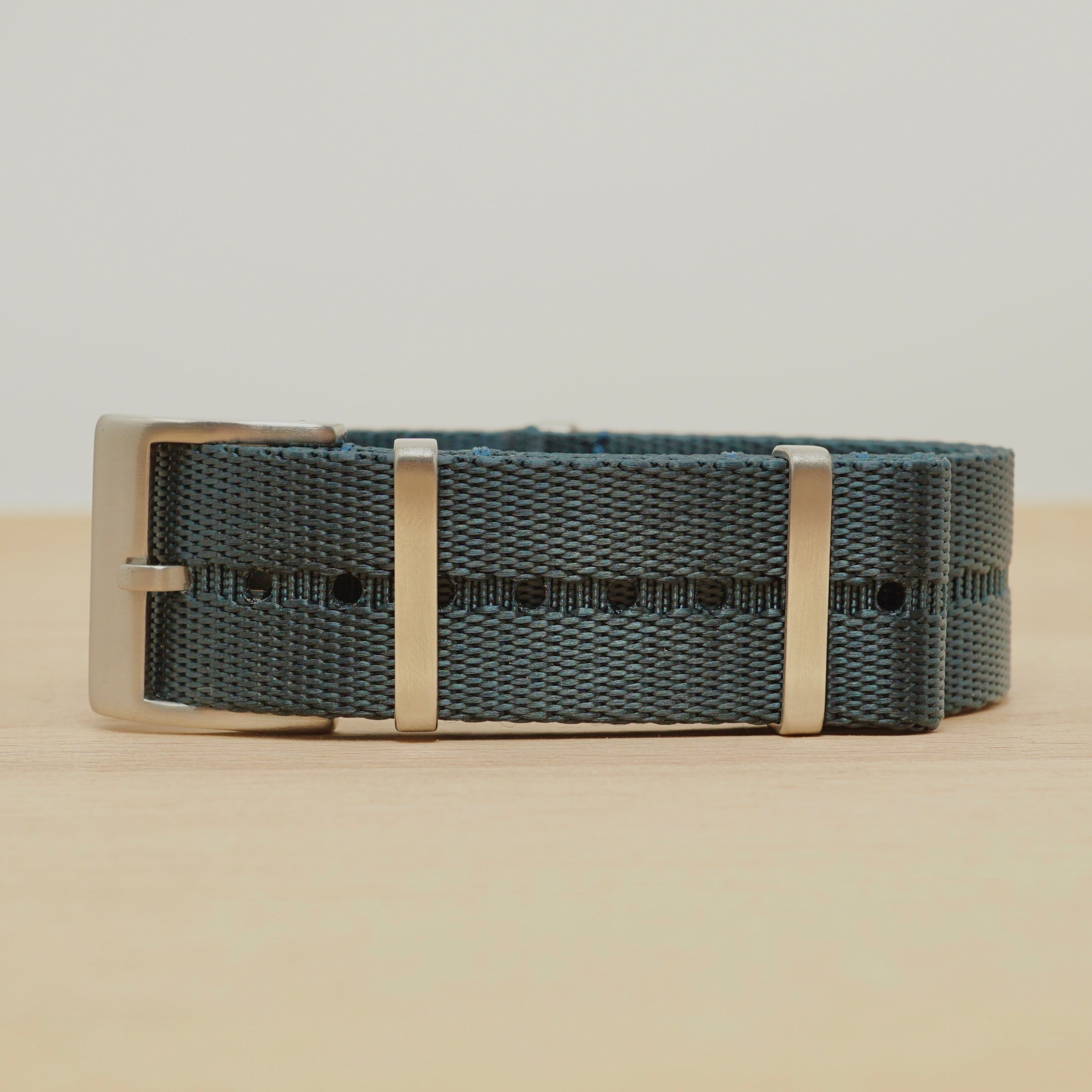 Image of Luxe Asteroid Grey Seatbelt Nylon T e e 